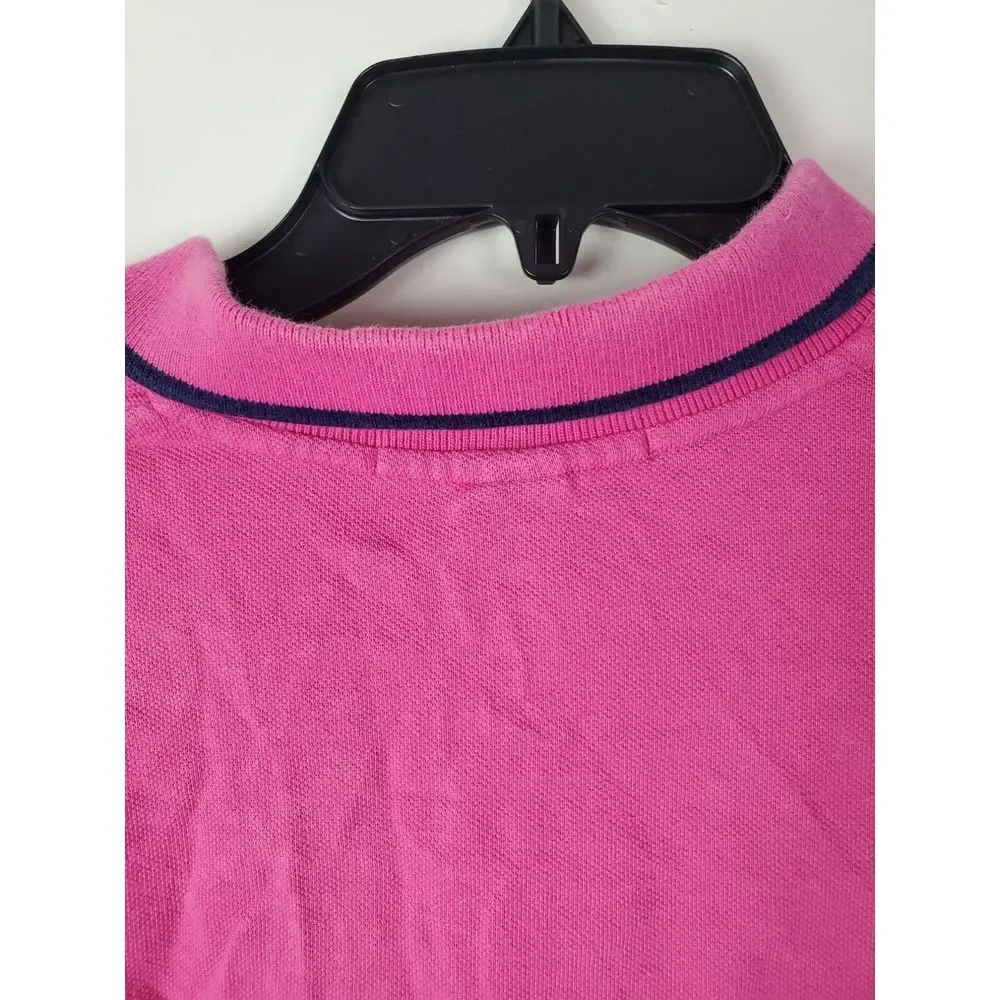Polo by Ralph Lauren Men's Pink Cotton Polo Shirt Size‎ L